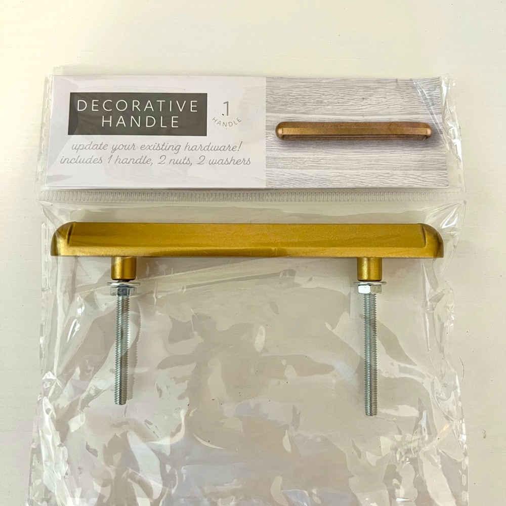 Bullseye Playground Gold Drawer Handle